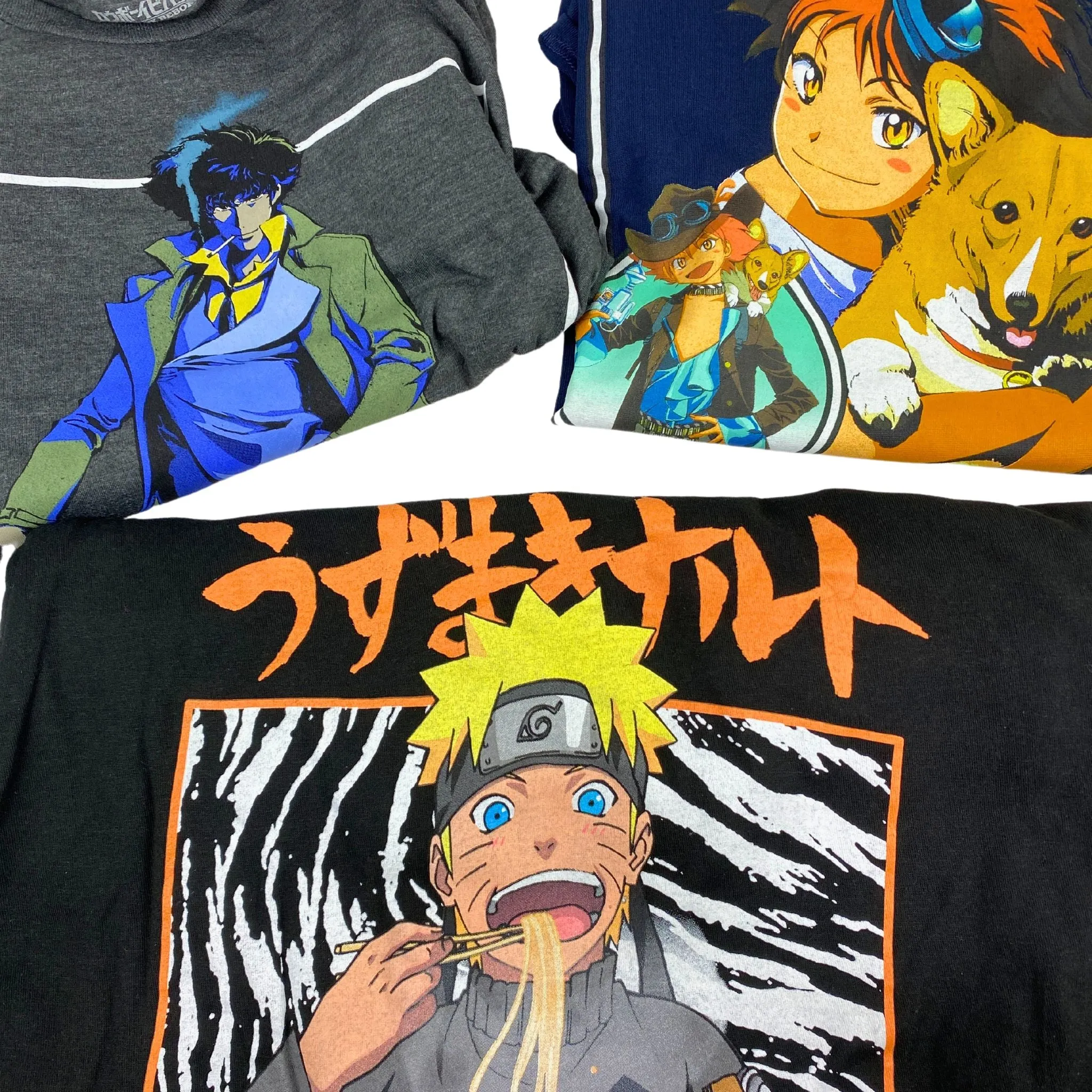 Anime T Shirts Assorted Mix (100 Pcs Lot)