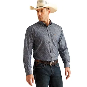 Ariat Men's Dillon Classic Fit Shirt - Chambray Blue