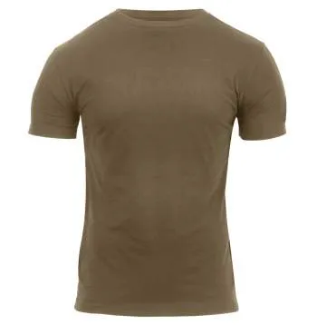 Athletic Fit Solid Color Military T-Shirt