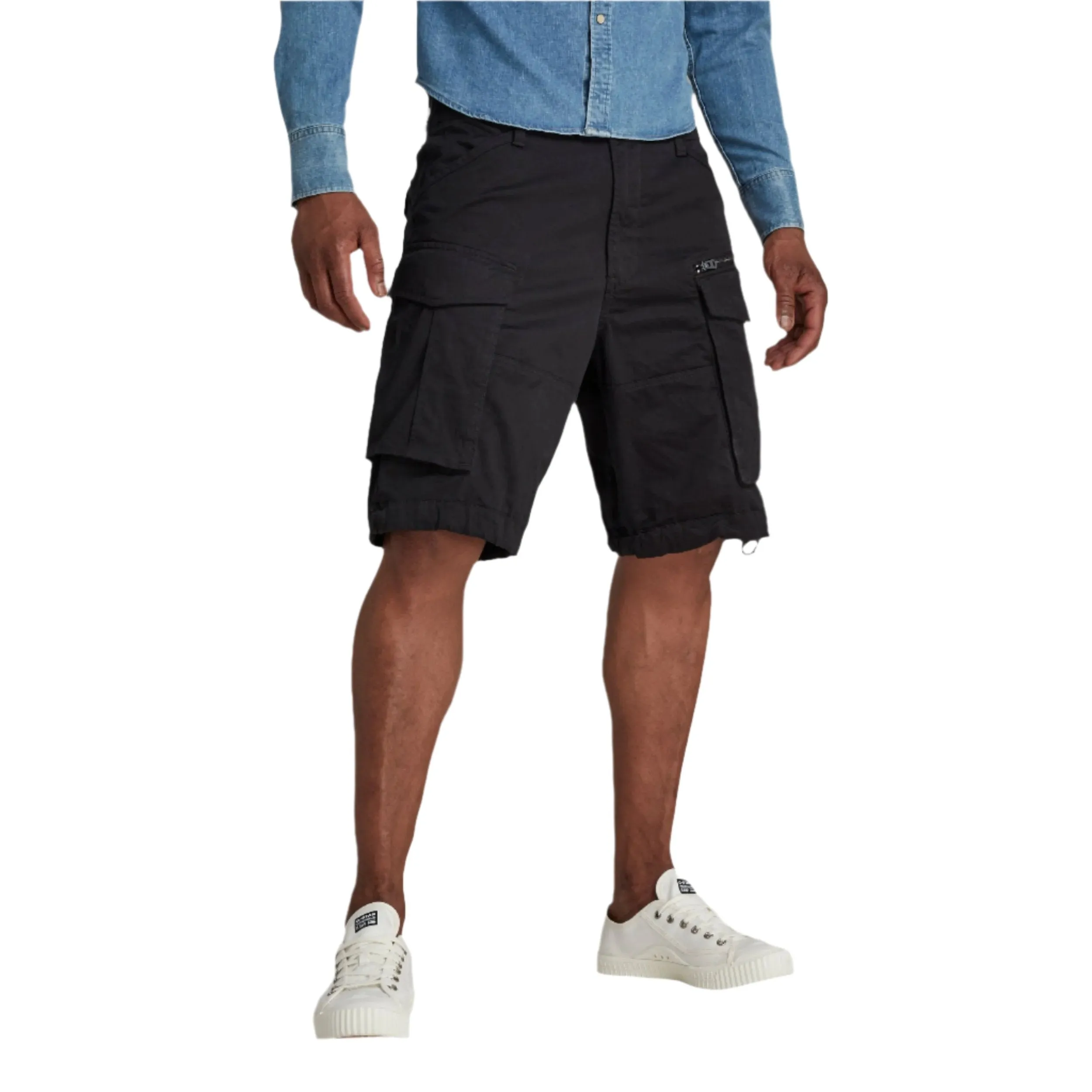 Black Rovic Relaxed Short