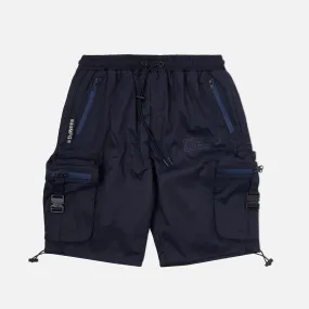 Combat Nylon Shorts Navy