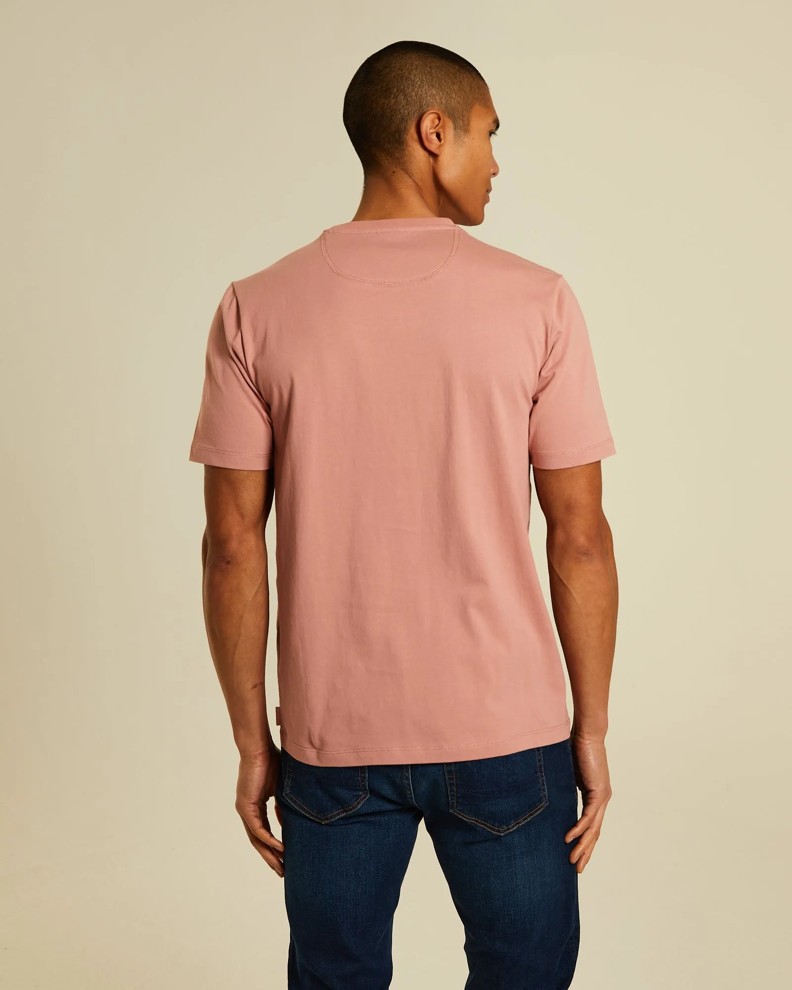 Farris Tee Plaster Pink