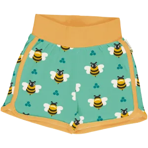 Maxomorra Bee Organic Cotton Jersey Runner Shorts