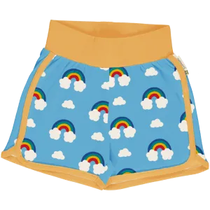 Maxomorra Rainbow Organic Cotton Jersey Runner Shorts