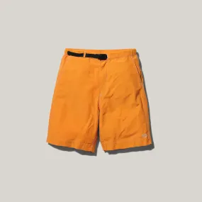 SNOW PEAK LIGHT MOUNTAIN CLOTH SHORTS - ORANGE