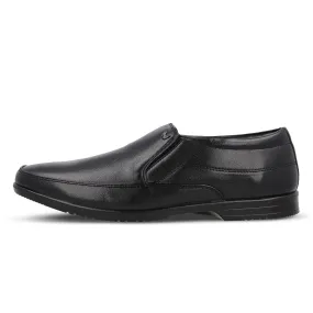 Walkaroo Men Formal Loafer Shoes - WF6303 Black